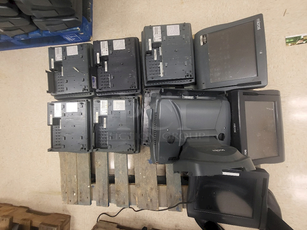 USED! Micros Point Of Sale Terminals. 
(9) Workstation 4s, (24) Workstation 5s, (35) Workstation 5As. Located Offsite at Marriott Hotel (Las Vegas). In-Person Item Removal Is By Appointment Only. - Image 7 of 9