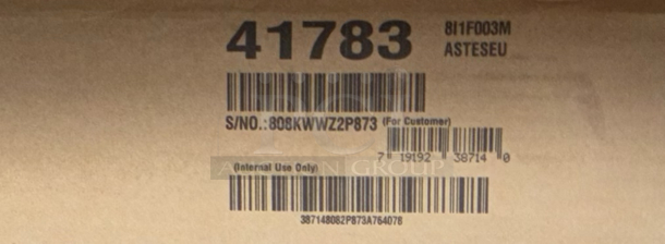IN THE BOX! Kenmore Elite 41783 4.5-cu ft Stackable Steam Cycle Smart Front-Load Washer (Metallic Silver) ENERGY STAR. S/NO.:808KWWZ2P873 Compatible With (Lot# 26) Dryer Models #81782 & 91782. Washer Only. 120-VAC, 60-Hz - Image 4 of 4