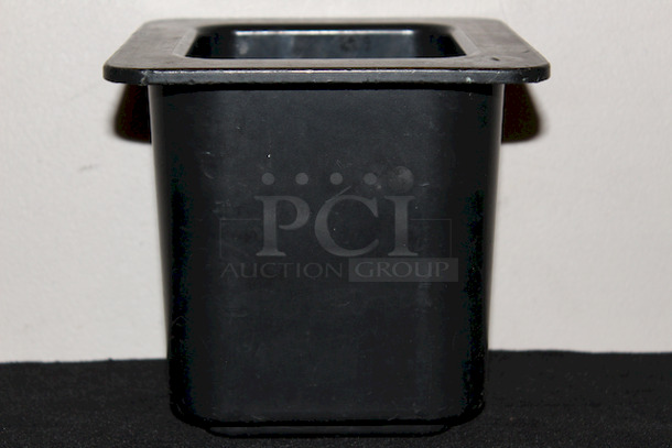 Carlisle CM110403 Coldmaster 1/6 Size Food Pan - 6"D, Black - Image 3 of 5