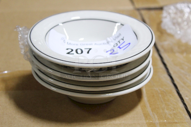 AWESOME! Sterling China W6 Grape Fruit/Monkey Dishes. 25x Your Bid - Image 2 of 3