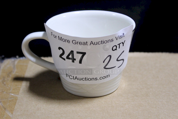 SWEET! Sterling China Y5 Coffee Cups, 3-1/8x2-1/2. 25x Your Bid - Image 1 of 2