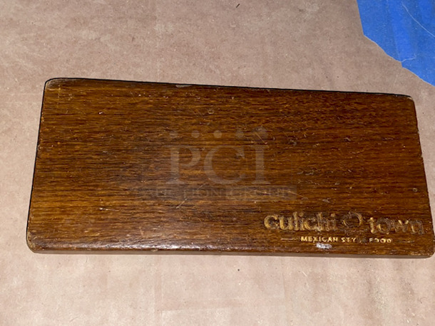 MASSIVE LOT of Wood Serving Trays, Rectangle and Square. 12"x5-1/2" & 8"x8" - Image 2 of 5