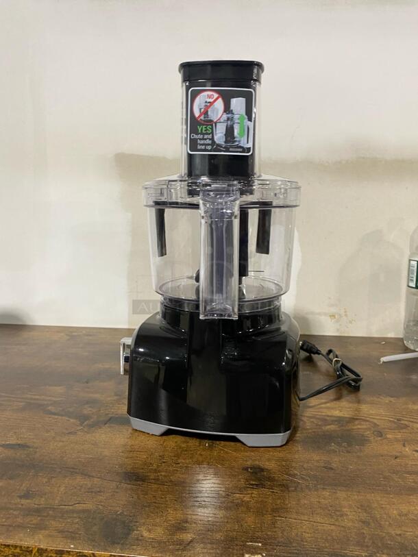 Hamilton Beach - 8 Cup Food Processor with Built-In Bowl Scraper - Black
 - Image 2 of 3