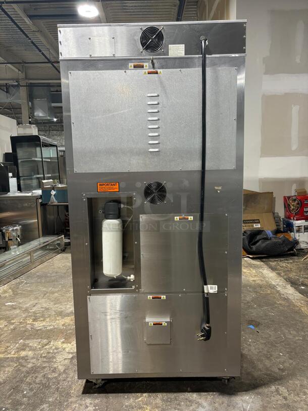 Nuvu Subway Edition Commercial Double Deck Baking Oven/Proofer Combo! With View Through Doors! All Stainless Steel! On Casters!
  - Image 6 of 6