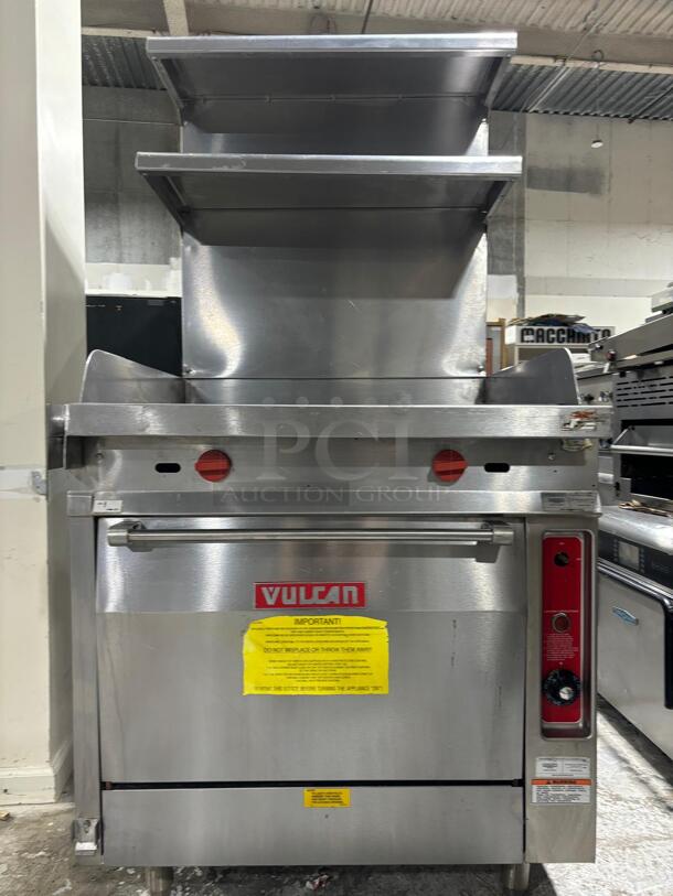 vulcan 36 inch oven with griddle top - Image 4 of 4