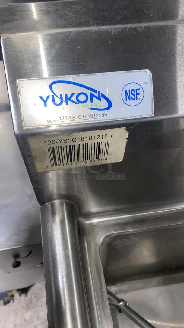 Yukon Metal Commercial Sink - Image 5 of 5