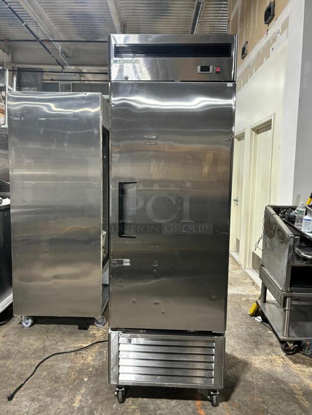 Atosa MBF8501 21 Cu.ft Single Door Bottom Mount Reach-In Cooler- L Hinge
 - Image 1 of 6