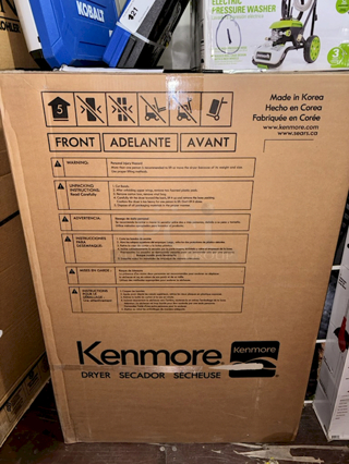 BRAND NEW! Kenmore 27" Electric Dryer!! 