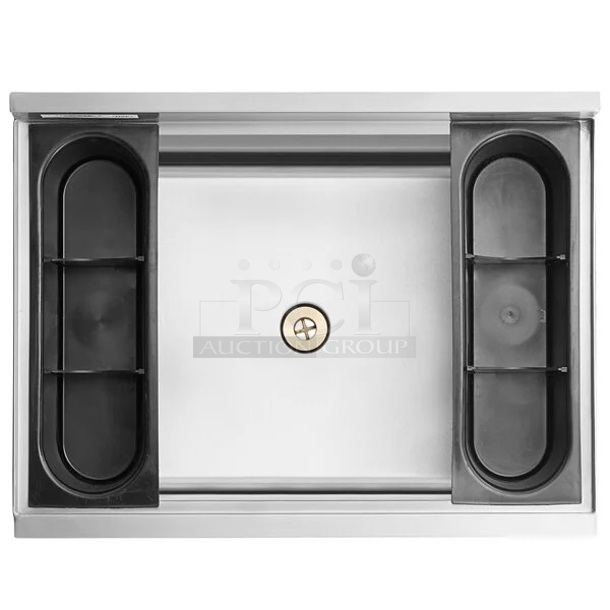 BRAND NEW SCRATCH & DENT! Regency 18" x 24" Underbar Ice Bin - 77 lb. - Image 3 of 10