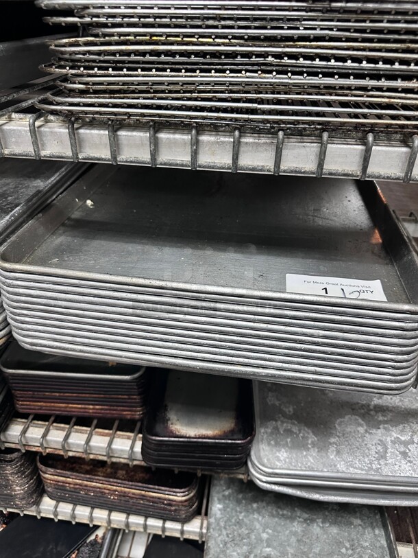 Full Sheet Pan Great For Bakery and Cookies NSF 26x18 - Image 1 of 4