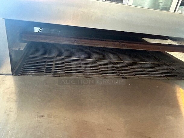 Q-MATIC Q-55 Conveyor Pizza/Pretzel Oven Neural Gas Working - Image 3 of 10