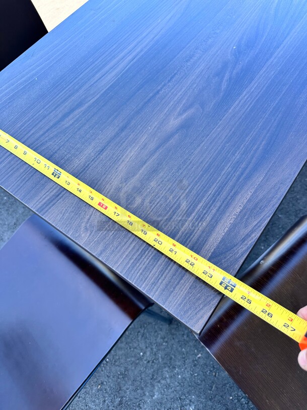24x30x30 Wooden Table Only No Chairs - Image 2 of 3