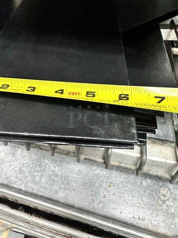 Black Leather Full Size 4 Page Menu 
6x15 - Image 5 of 6