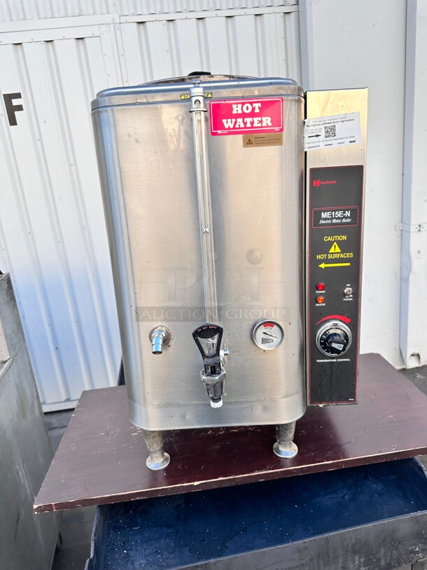 Nice Cecilware ME15EN 240v/3ph Water Boiler w/ 15 gal Capacity, Auto Refill Tested and Working! - Image 6 of 6