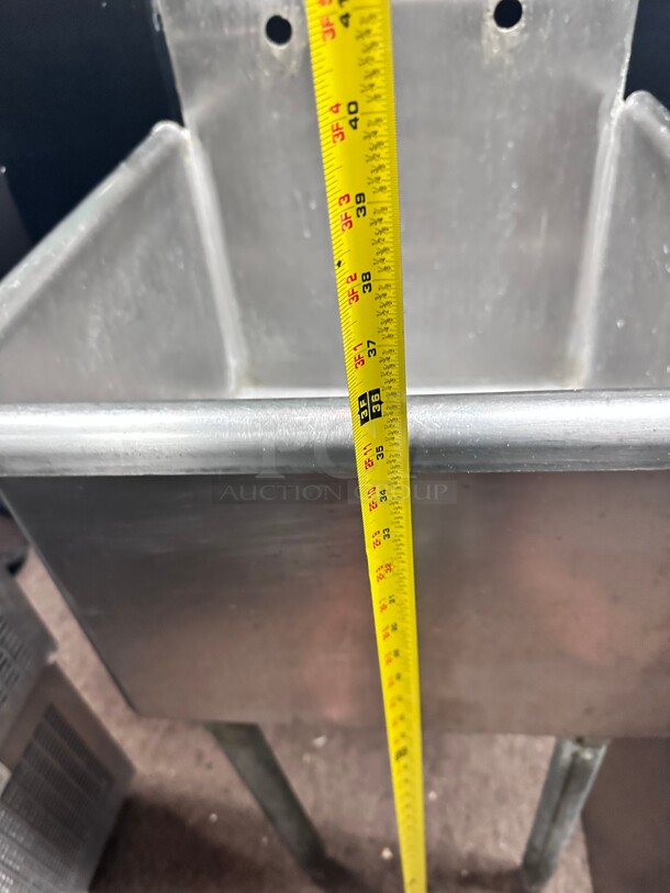 Commercial Heavy Duty Stainless Steel Mop Sink NSF - Image 6 of 7