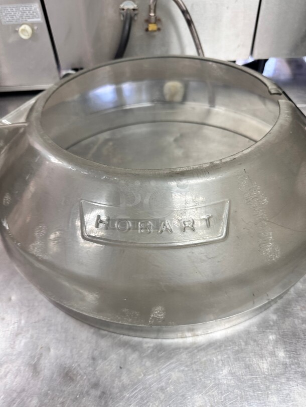 Hobart SPLASH-LEX060 Classic / Legacy Lexan Splash Cover for 60 Qt. Bowls - Image 5 of 8