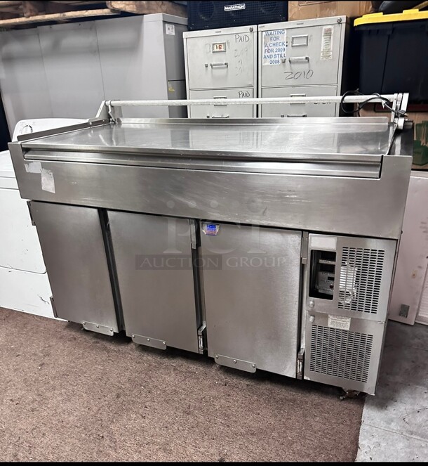 Late Model Randell Commercial Pizza Table 115 Volt Working NSF - Image 6 of 8